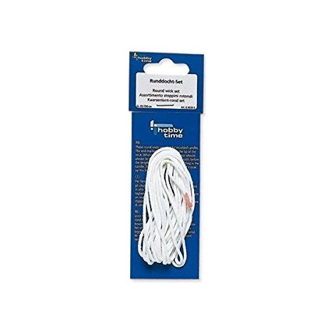 Mèche pour Bougie Taille 09, 3 m, Blanc, 9