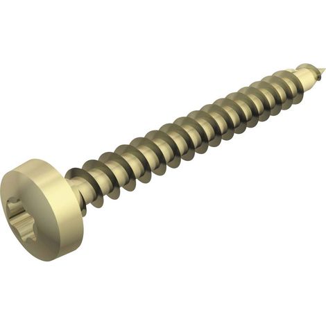 OBO Bettermann Vis Sprint à tête bombée, entraînement T-Drive 4,5x45mm acier galvanisé, 3198060 (1/2)