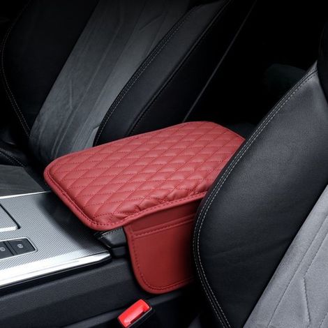 Cuscino per bracciolo della console centrale dell'auto, console centrale, rialzo per sedile, bracciolo per auto, cuscino per amici, famiglia, donne, uomini (1/5)