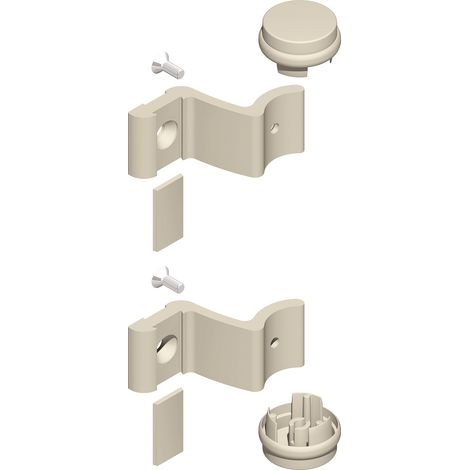 kit di fissaggio la-croisee-ds diva xi termolaccato tappi pressfit