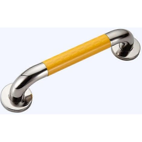 38 cm langer Haltegriff aus Edelstahl 304 für das Badezimmer, gelb, rutschfest, für Dusche und Sicherheit älterer Menschen (1/5)