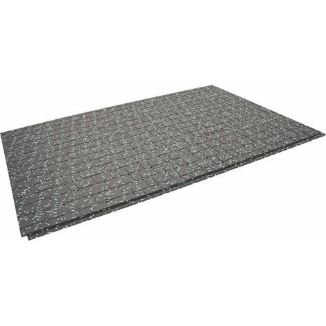 Vivol – Tapis de sol drainant pour piscine 119 x 79 cm – Polypropylène recyclé – Drainage >2500 l/h – Effet isolant