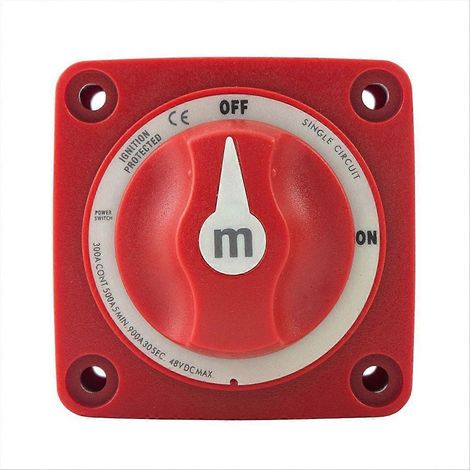 Sélecteur rotatif de batterie 48V unipolaire, isolateur de coupure avec interrupteur de déconnexion (1/5)