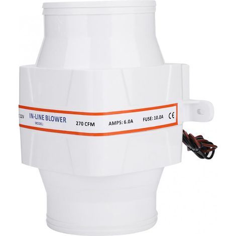 Marine-Abluftventilator – 270 CFM – 12 V DC – 102-mm-Anschluss – Für Boote und Wohnwagen – 1 Stück (1/5)