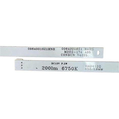Barre lumineuse LED ABS pour réfrigérateur, barre lumineuse LED 0064001621, améliorations de remplacement (1/4)