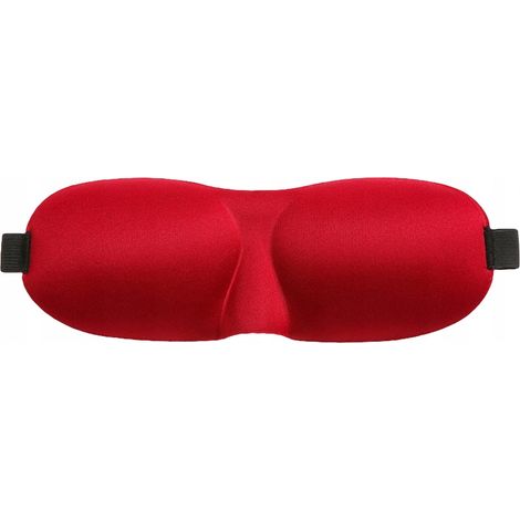 3D Premium-Schlafmaske – Besser schlafen Rot