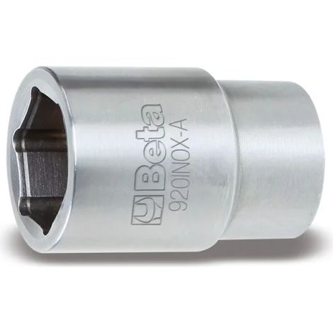 Beta 920INOX-A Chiave a bussola 1/2" esagonale Inox - 24 mm