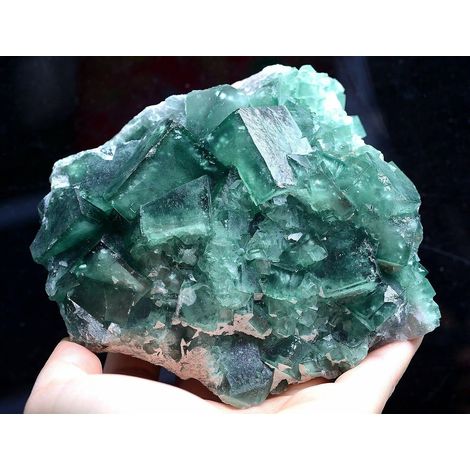 Spécimen de Fluorite cubique Verte Natural Beauty 1178g Collections de la Maison (1/5)