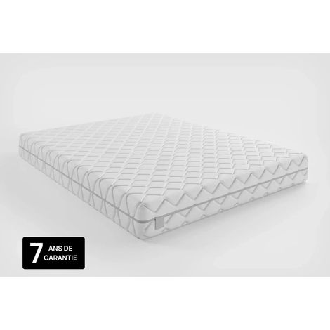 BALI - Matelas hybride 20cm mousse HR premium et ressorts ensachés 7 zones - 140cm (1/5)