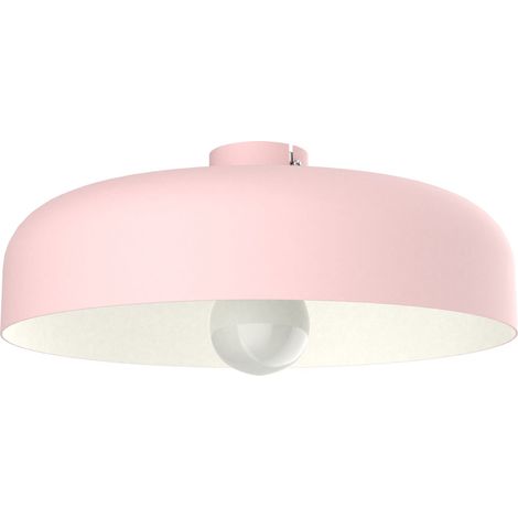 LUMICOM  TUZZI Plafoniera, 1xE27, max 42W, metallo, rosa/bianco, D.40cm (1/3)