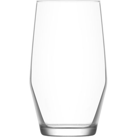 Lot de 6 Verres Highball Ella en Verre 495 ml pour Cocktails et Boissons Longues