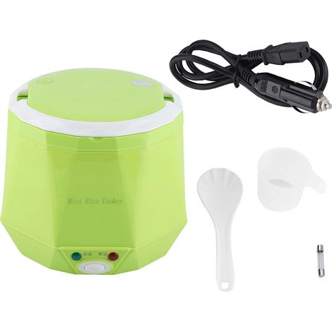 Cuisinière multifonction portable (24 V, verte) 1,6 L, idéale pour les camions, 140 W (1/5)