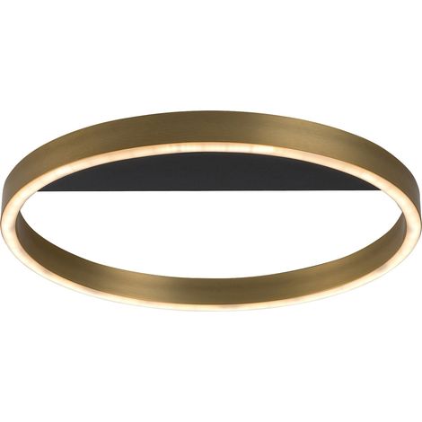 Plafoniera LED moderna tonda Ø40 oro/nero 20W Rabalux (1/5)