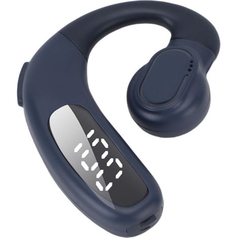 1Pcs Bluetooth 5.5 Oreillette à Conduction Aérienne Stéréo (Blue) (1/5)