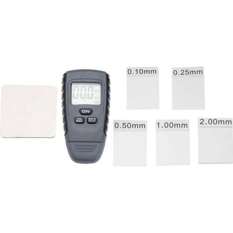 Jauge d'épaisseur de revêtement SAEC - Mini LCD numérique Peinture Testeur d'épaisseur, revêtement de Voiture Gauge Instrument de Mesure d'essai. (1/4)