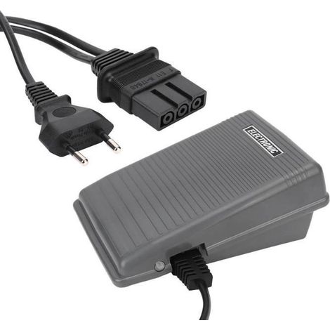 Dioche Fußanlasser und Netzkabel für Brother Nähmaschinen 220-240V EU (1/4)