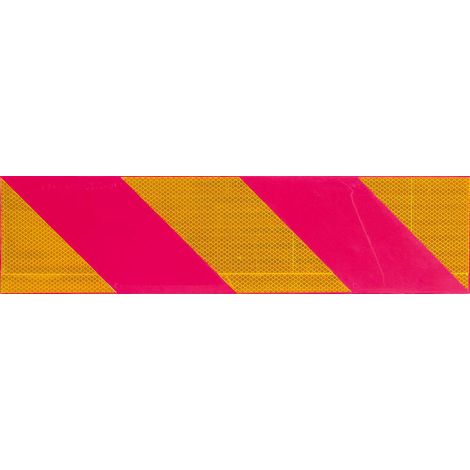 SODISE - Plaque alu réfléchissante poids lourds 565x132mm - lot de 2 pcs - 16941 - Ce produit de marque TOPCAR est neuf. (1/2)