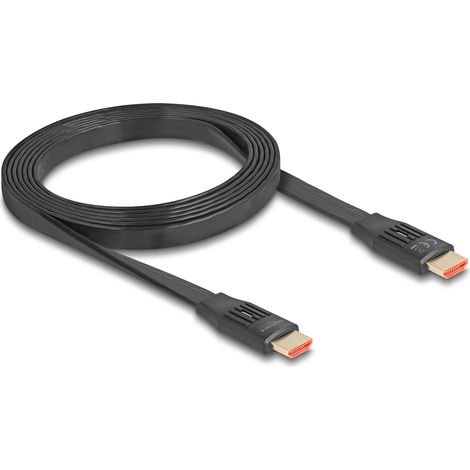 DeLOCK 81002 cable HDMI 2 m HDMI tipo A (Estándar) Negro (1/2)