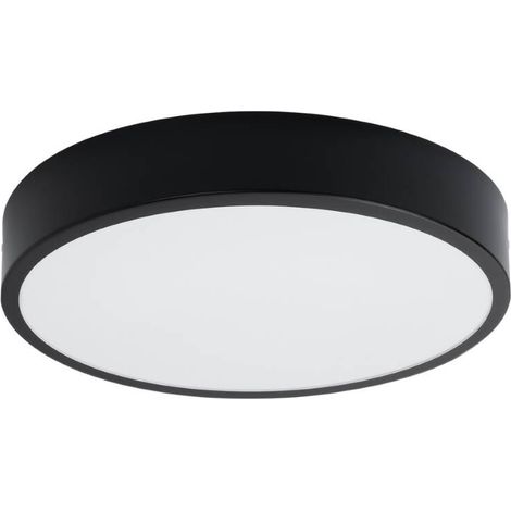 Moderne runde Deckenleuchte, schwarz, Ø40, ONYX LED, 23W, SL.1244, Sollux Lighting (1/5)