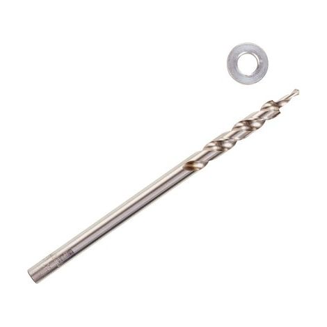 Wolfcraft – Foret étagé HSS 2 pièces Ø 9,5 mm – Longueur 180 mm – Butée de profondeur pour perçage précis – Compatible kit Undercover-JIG (1/9)