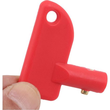 piezas de interruptor de desconexión de batería, interruptor aislador de llave de repuesto, interruptor aislador de automóvil, para automóvil, barco, camión automático (1/5)