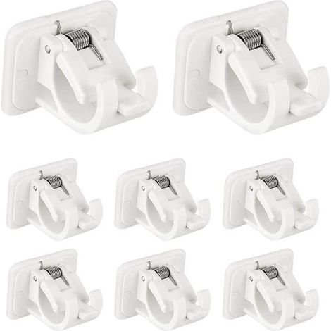 Befestigungen ohne Bohren - Nicht spezifiziert - Querstrebenhaken - ABS - 4,2 x 4,3 cm - Weiß