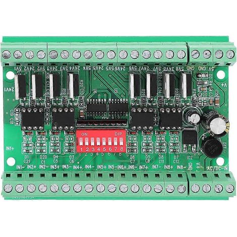 8-Kanal-NPN/PNP-zu-NPN-5V/24V-Rechtecksignal-Pegelwandler 10 MHz