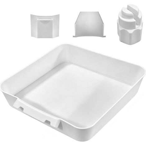Bac de Récupération pour Lave-linge, Bac de Vidange pour Lave-linge, Bacs de Récupération d'Eau Étanchepour Sous-sol Appartement (1/5)