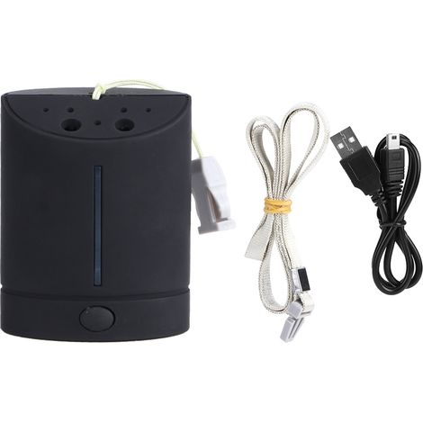 Tragbarer Mini-USB-Luftreiniger mit Negativ-Ionen-Technologie, entfernt Feinstaub (PM2.5), Halsketten-Design (1/5)