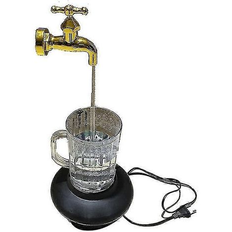Mug robinet à couleur changeante - Fontaine de bureau - Décoration pour la maison ou le bureau - Prise standard européenne (1/5)