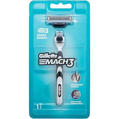 Rasoio da uomo Gillette Mach3, pezzo singolo (1/5)