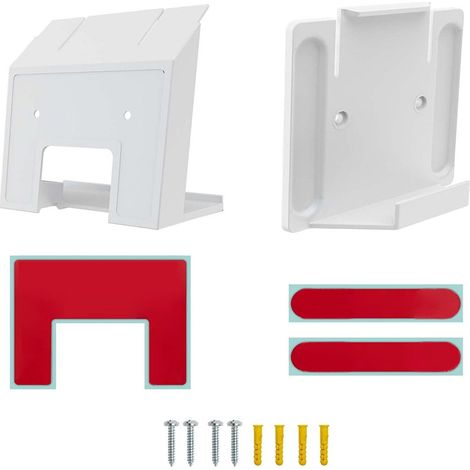 Support Mural Et Toit - Kit Métallique Pour Routeur Starlink Gen3 V3 - Support De Stockage Mural - Support D'Étagère Mural - 2 Pièces (1/5)