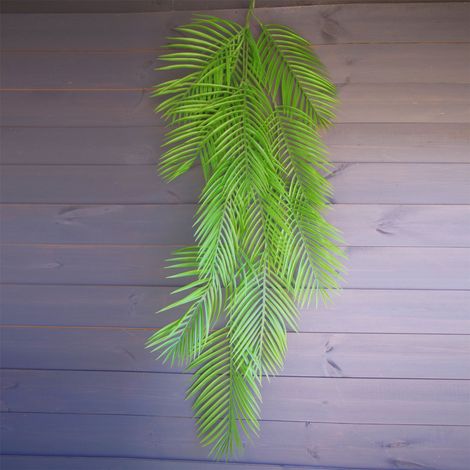 120cm Artificial Hanging Palm Leaf Plant (1/4)