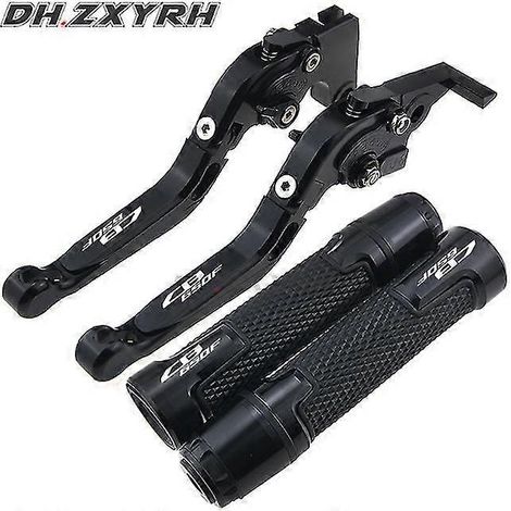 1 paire de poignées de frein et d'embrayage CNC réglables pour moto Honda CBR650F CB650F CBR 650 F CB 650F 2014-2018--2 (1/5)