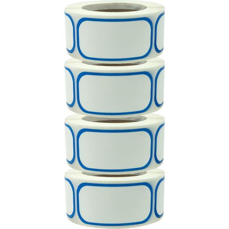 Etiquettes Congélateur Détachables - 1 x 2 Pouces - Résistantes à l'huile - Pour Réfrigérateur Cuisine Stockage Aliments - 300 Pièces (1/5)
