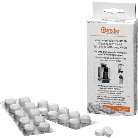 Pastilles de Nettoyage KV-20 pour Machines à Café - Bartscher (1/5)