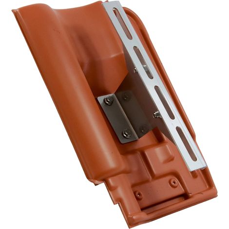 Solar Trägerpfanne in rot passend für Nelskamp Flachziegel (1/3)