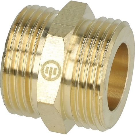 Nipple double portée élargie pour flexible inox 1'' pour Ø20