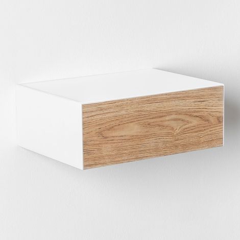 Mesita de noche flotante en MDF Florens SKLUM &x2194&xFE0E 40 cm (1/5)