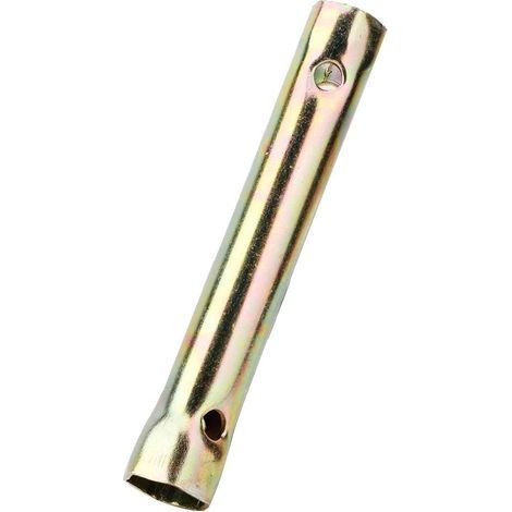 Clé à Douille de Bougie D'allumage à Double Extrémité 130mm Clé à Bougie 16mm 18mm Clé à Bougie pour Outil de Clé à Portée Profonde (1/4)
