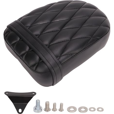 Selle passager moto similicuir mousse rembourrage remplacement Rebel CMX 300 500 2017-2022 motif diamant coussin (1/5)