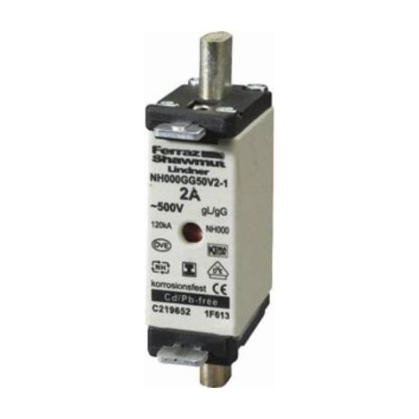 MERSEN 1F637.000000 FUSIBLE NH TAILLE DU FUSIBLE = 000 20 A 500 V 1 PC(S)