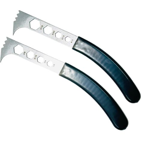 Levier De Soulevement Pour Pavés Robuste Ergonomique 2 Pièces (1/5)