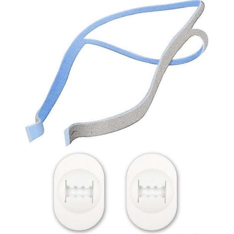 Sangle de rechange ResMed P10 avec boucles réglables pour masque nasal à coussinets CPAP (1/4)