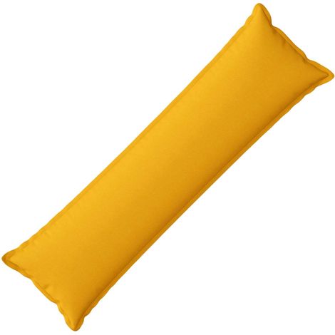 Cushion Cover HOUTEN Light Yellow 40 x 145 cm Faux Linen vidaXL (1/5)