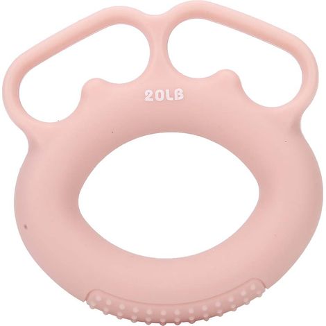 Poignée de renforcement musculaire en silicone, extenseur de main pour l’entraînement des doigts, poignet et avant-bras, avec résistance ajustable. (1/5)