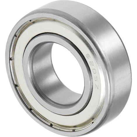1Pcs Ball Bearing 6205Zz - [25X52X15mm] Chrome Steel Double Sealed for Industrial Applications and Mechanical Equipment (1/5)