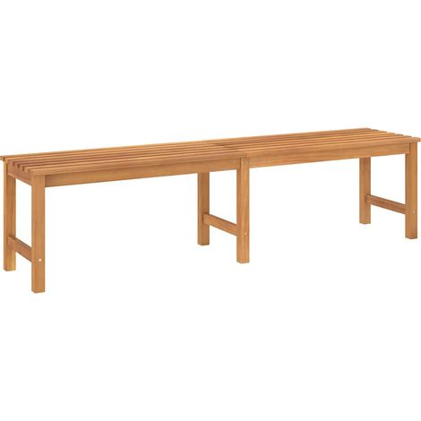 Maison Exclusive - Gartenbank 180 cm Massivholz Teak
