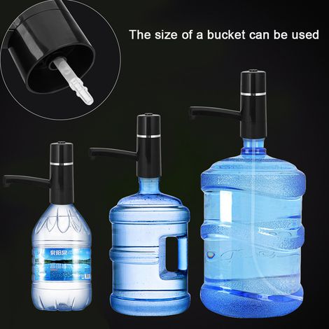 Automatischer, kabelloser, wiederaufladbarer elektrischer Wasserspender für Gallonenflaschen mit reiner Trinkwasserqualität (1/5)