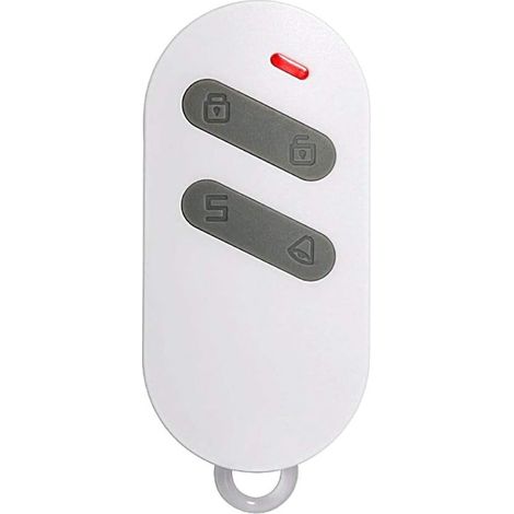 1 - Télécommande - Alarme sans fil - Compatible Cx1 Plus et Cx2 Plus - Armement et désarmement à distance - Intérieur et extérieur - Noir - 8x4cm (1/4)